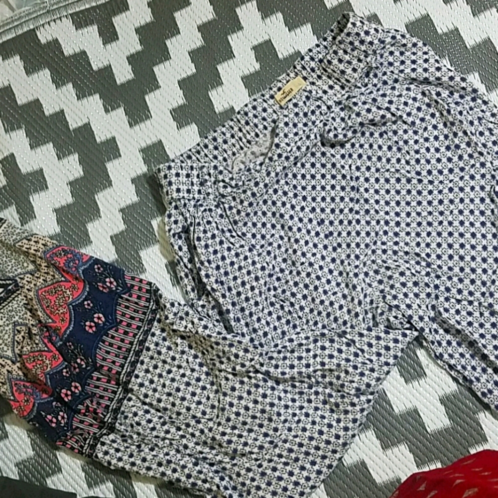 Wide leg hollister pants